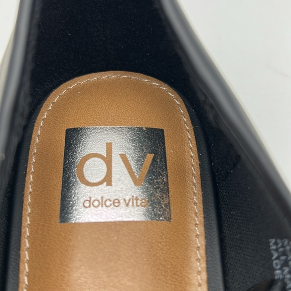 DV by Dolce Vita Black Toe Cap Ballet Flats Women’s Size 6 | Melanie | NWT - Picture 10 of 11